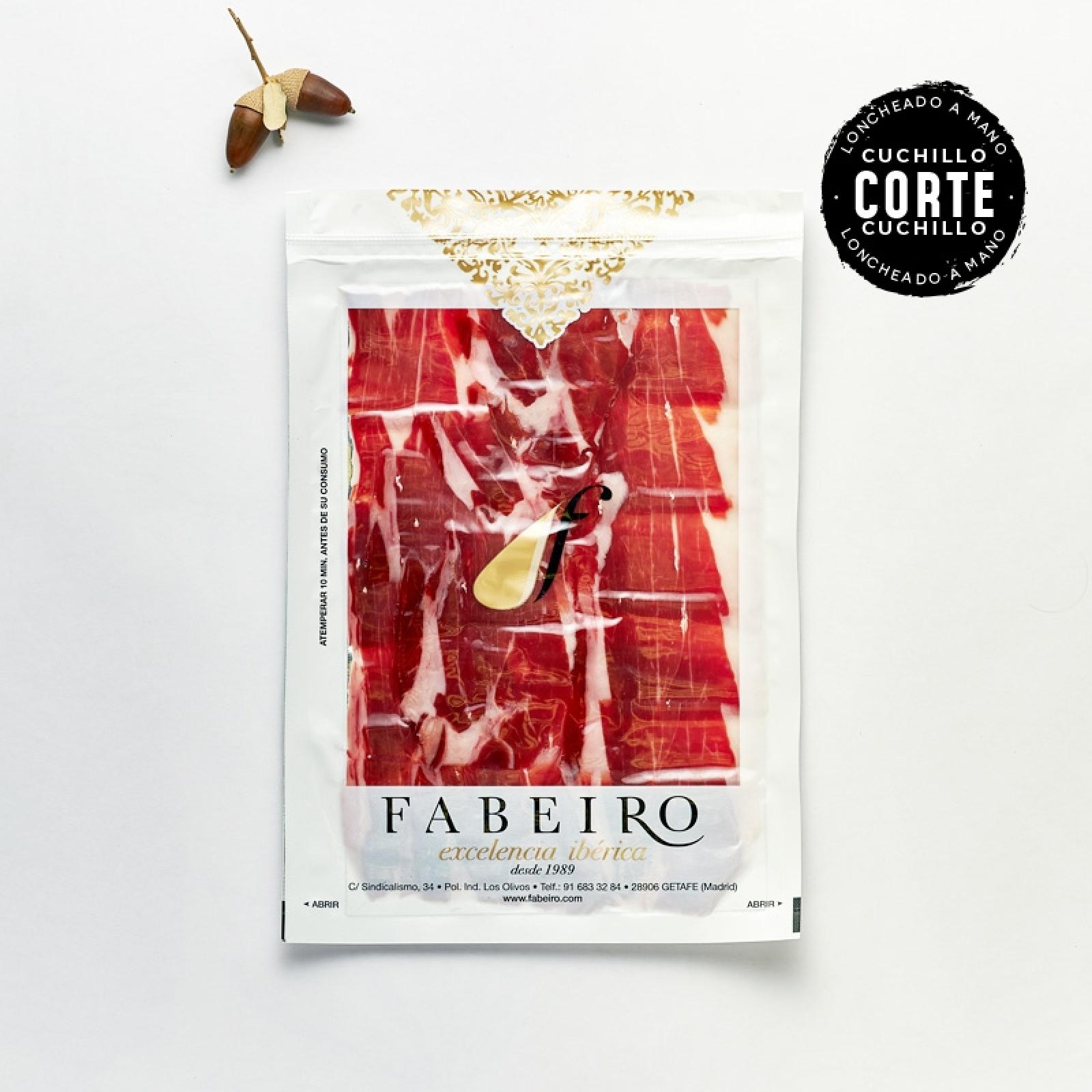 Loncheado jamón cebo 50% ibérico 100 gr
