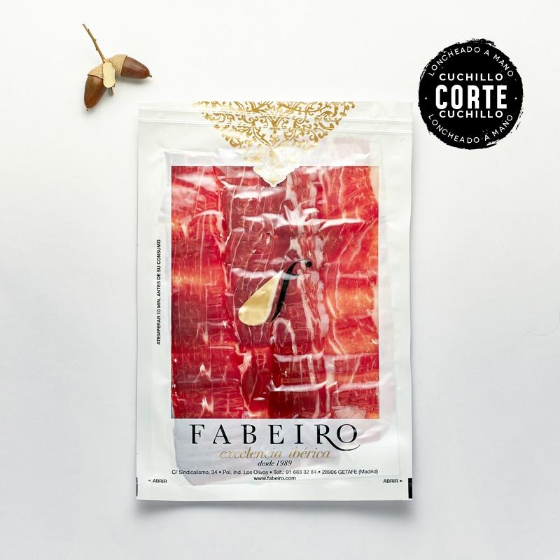 Loncheado jamón bellota 100% ibérico 100 gr