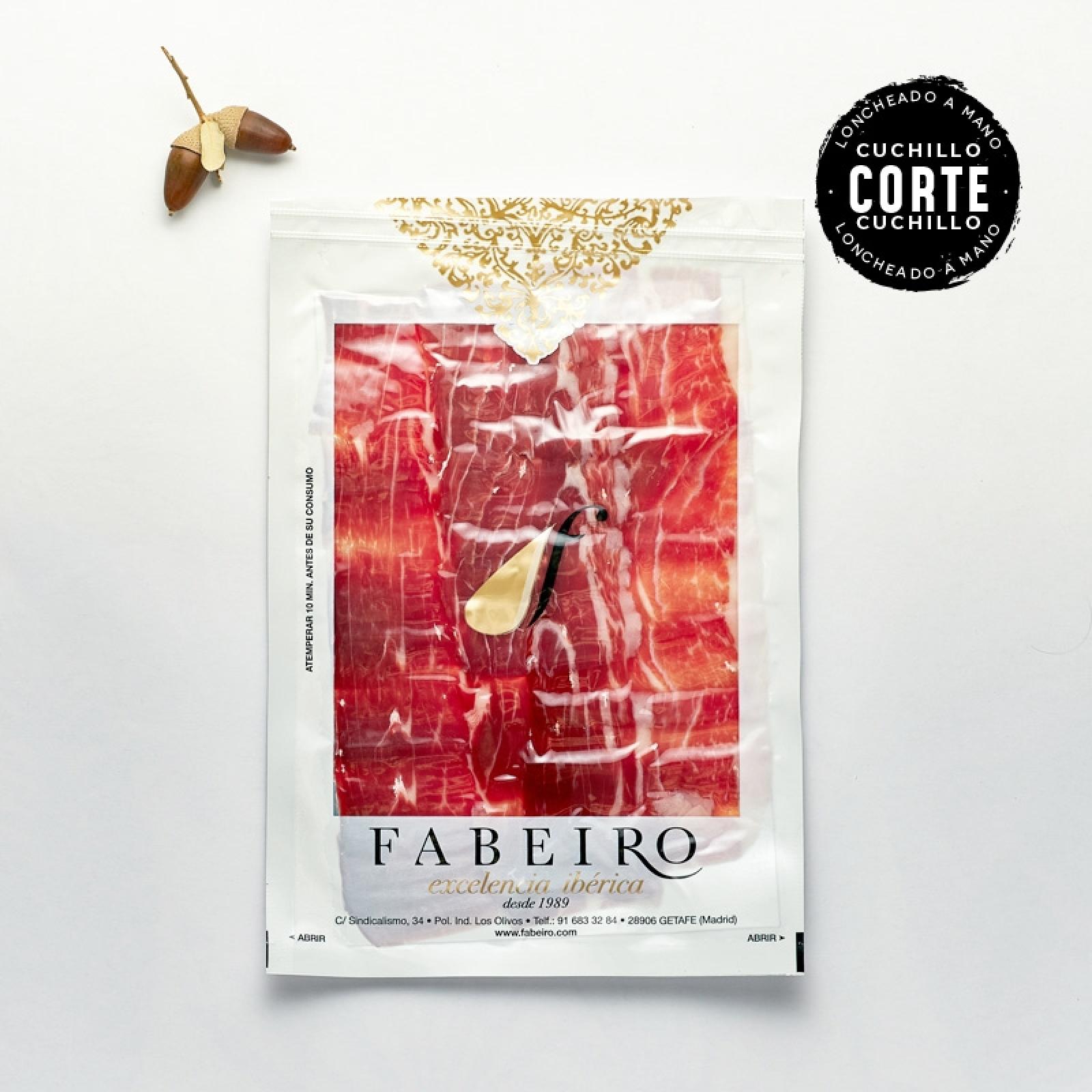Loncheado jamón bellota 100% ibérico 100 gr