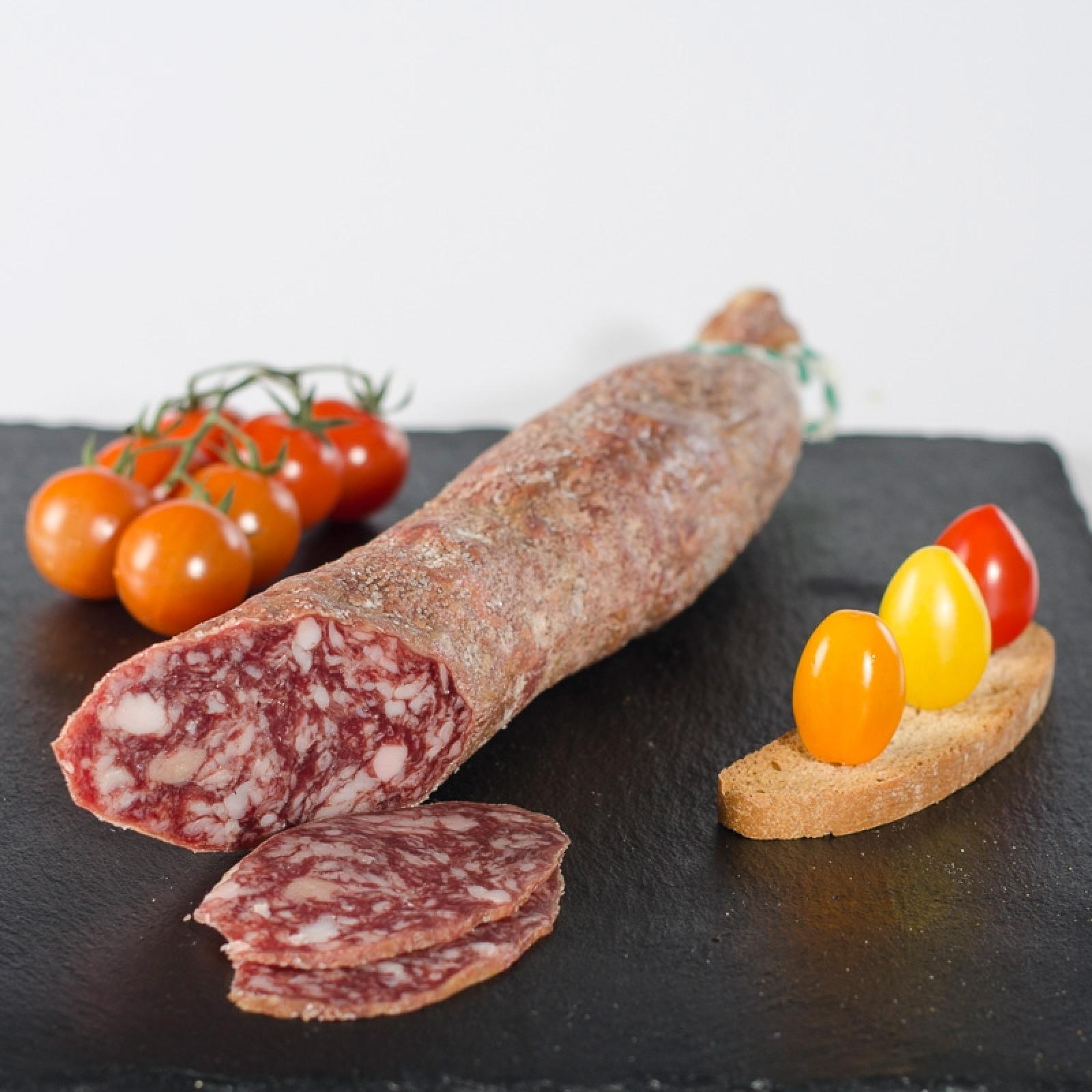 Medio Salchichón Ibérico Extra de Bellota 0,55-0,68 kg.
