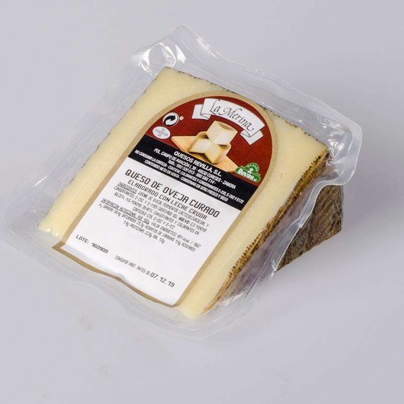 Queso de oveja de leche cruda Zamora cuña 250 gr