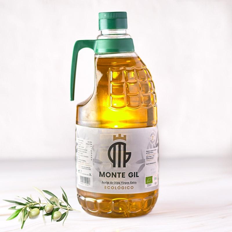 Aceite de oliva virgen extra ECOLÓGICO Monte Gil - 2 l.